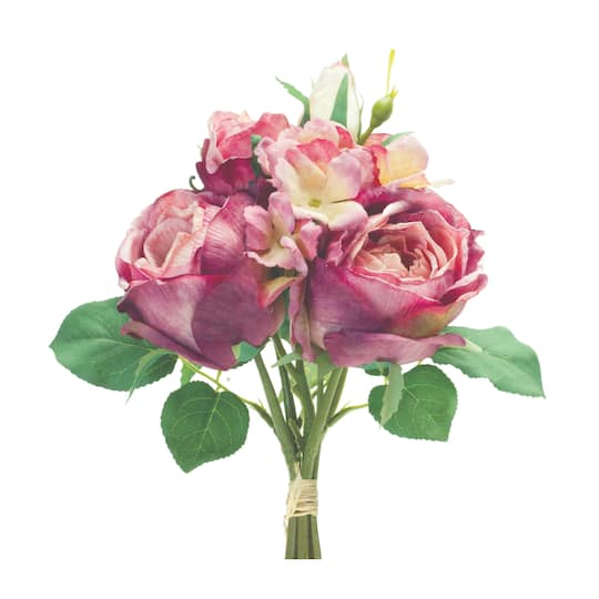 Rose Bundle, 6ct. By Melrose in Green | 12.5" | Michaels®